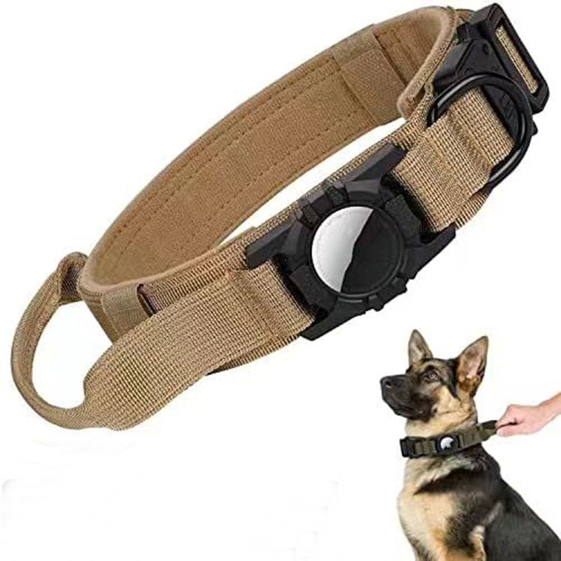 Rugged Military Air-Tag Dog Collar